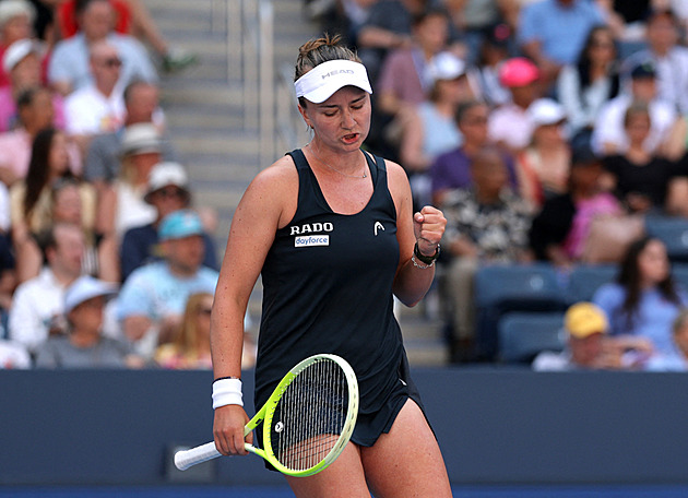 Senzační otočka Krejčíkové. Odvrátila osm mečbolů a na US Open je ve čtvrtfinále