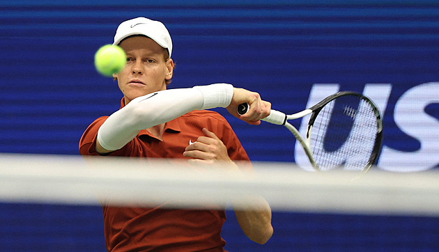 US Open ONLINE: Boj o titul i post jedničky. Ve druhém setu je lepší Sinner