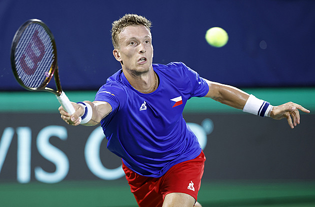 Skvělý Lehečka zdolal Fritze, Davis Cup s Američany rozhodne pátý zápas