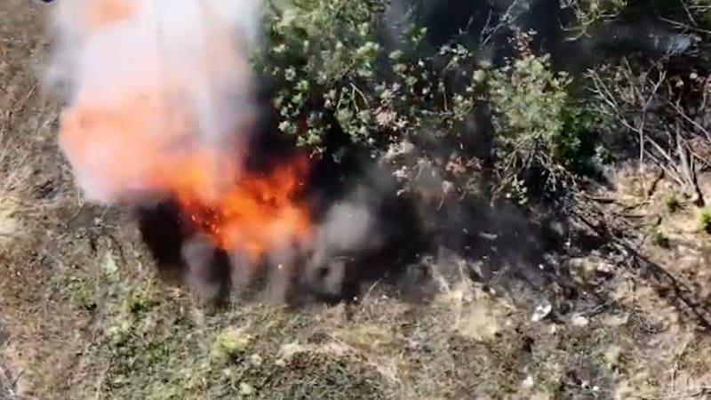 Tanec smrti: Ukrajinci eliminovali skupinu Rusů. Nepomohly ani úhybné manévry, zachycují záběry