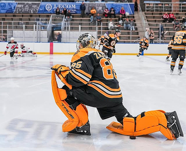 Zajíček očaroval Boston. Líbily se betony i výkon: Chytal úžasně, chválil ho trenér