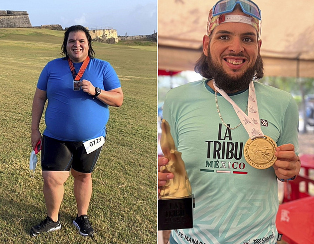 Muž se ke štíhlejšímu já proběhal, zhubl na polovinu váhy