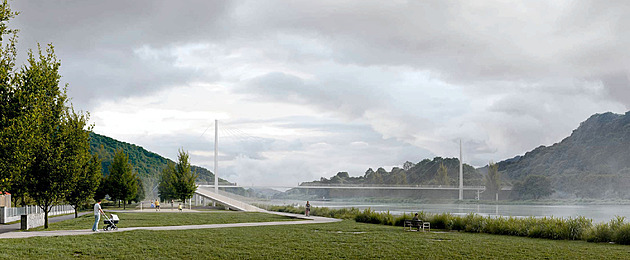 Přívozy nahradí lávka. Lidé se mezi Roztoky a Klecany snáze dostanou přes Vltavu