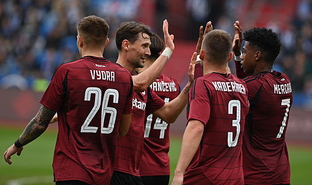Ostrava - Sparta 0:3, všechny góly v první půli, domácí šlágr aspoň důstojně dohráli