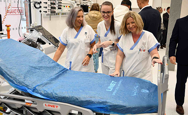 Krnovská nemocnice má nový urgentní příjem, přestavbu komplikovaly povodně