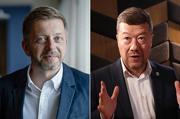 Měl byste odstoupit, řekl v debatě Okamura. Čaj na nervy nepomáhá, odvětil Rakušan