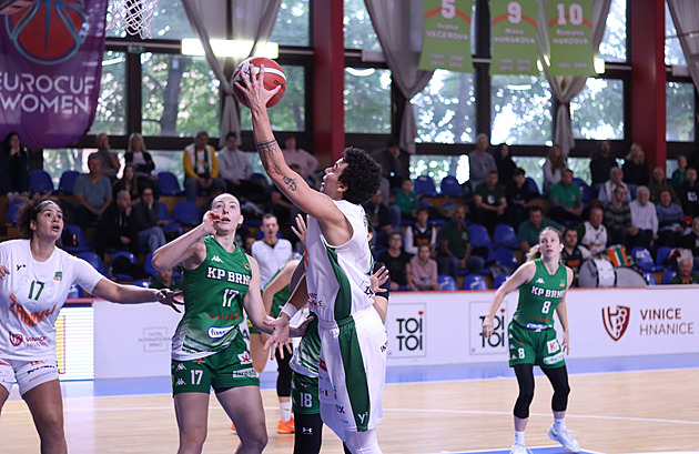 Basketbalistky Žabin na úvod ligové sezony zvítězily v brněnském derby