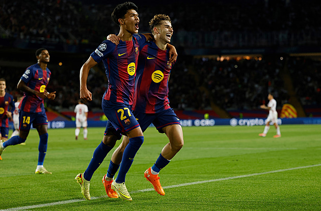 ONLINE: Barcelona dává Olympiakosu šestý gól, do akce půjde Arsenal i City