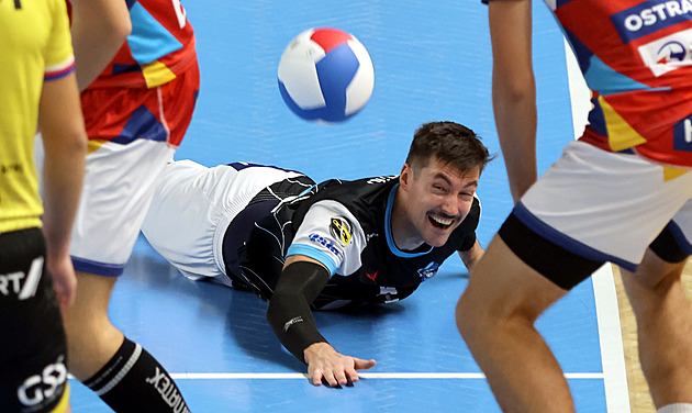 České Budějovice stále neztratily set, volejbalisté Ostravy a Beskyd opět padli