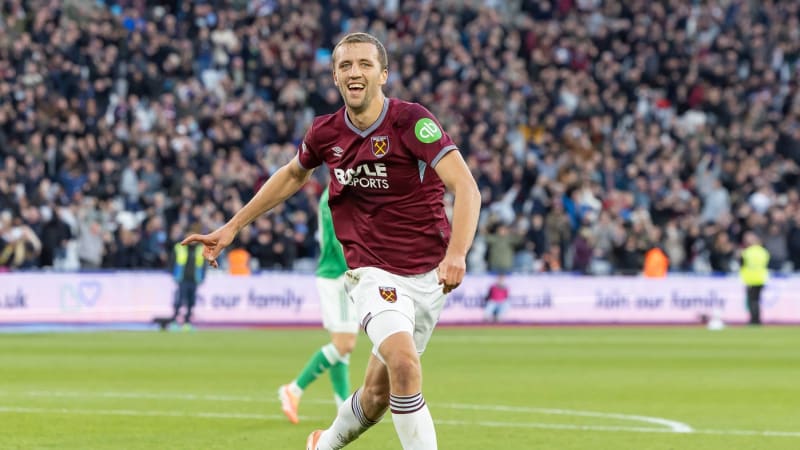 Skvělý Souček: V anglické Premier League dal 38. gól. Vyrovnal letitý Bergerův rekord