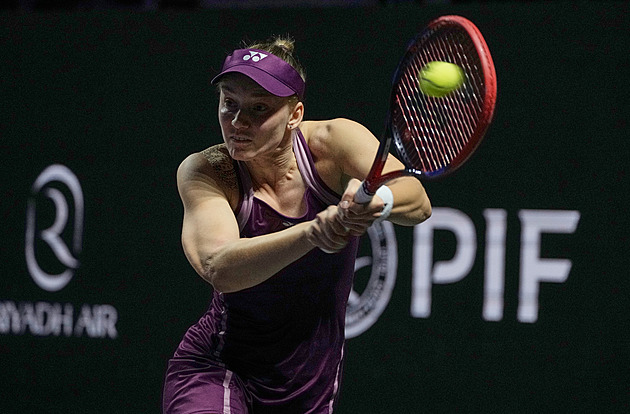 První titul na Turnaji mistryň. Rybakinová ve finále přetlačila světovou jedničku