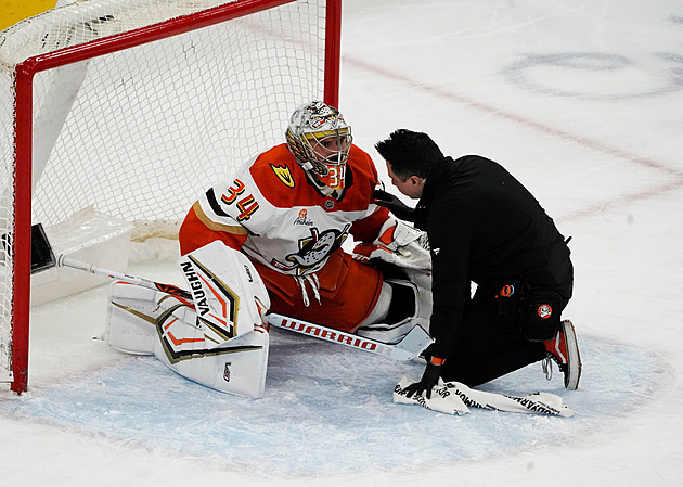 Po Dostálovi se Anaheimu zranil i Mrázek, proti Chicagu nedochytal