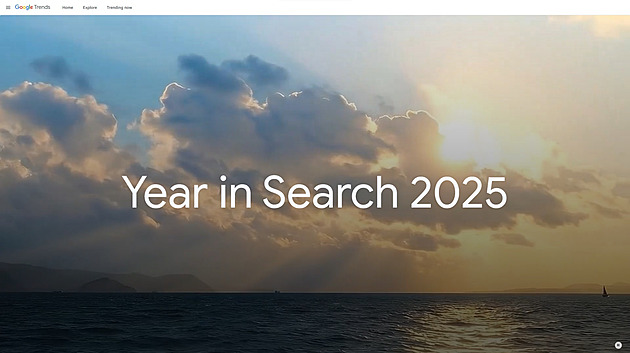 Vyhledávací trendy Googlu roku 2025 ovládly v Česku volby, Oneplay i Reebok