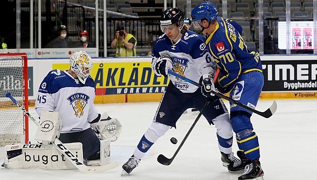 Hokejisté Švédska zdolali na Švýcarských hrách Finsko, dál jsou neporažení