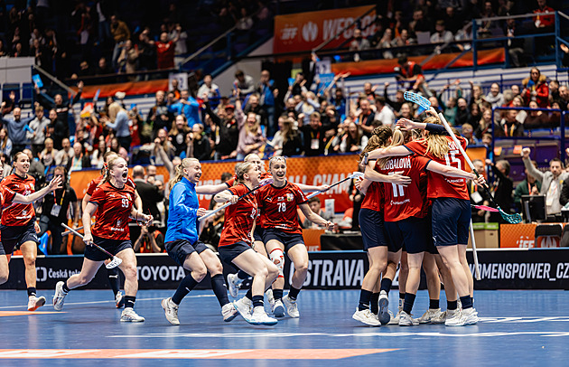 ONLINE: Česko - Švýcarsko, florbalistky hrají na MS o historické zlato