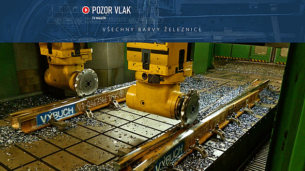 POZOR VLAK: Výhybky z Prostějova jsou zocelené výbuchem, najdete je po celém světě