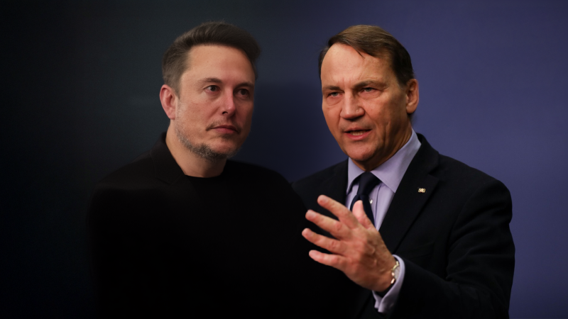 Vyděláváte na válce, opřel se do Muska polský ministr. Slintající imbecil, reagoval miliardář