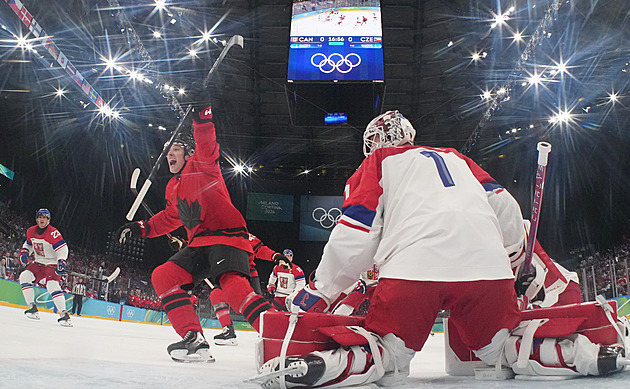 ONLINE: Česko - Kanada 2:2. Favorit zvyšuje důraz, Suzuki trefuje tyč