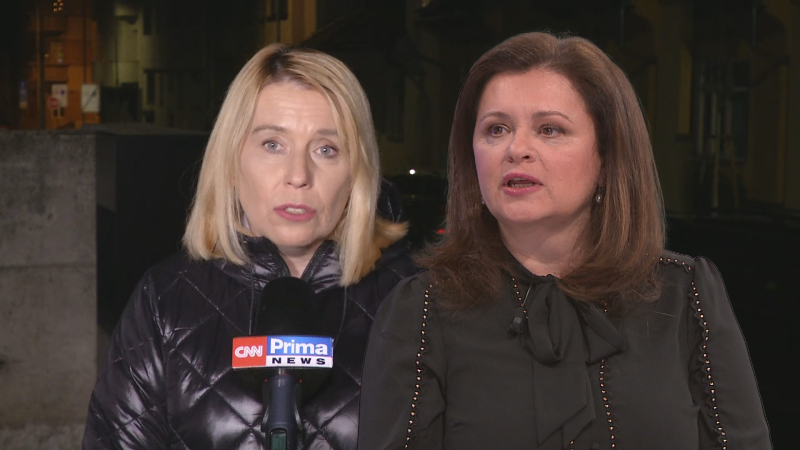 Nerudová ocenila, že se Macinka zklidnil. Jermanová jeho vystupování nechtěla komentovat