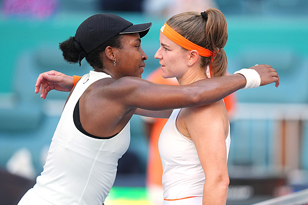 Debakl v boji o finále. Muchová nevyzrála na Gauffovou ani v Miami, skóre s ní má 0:6