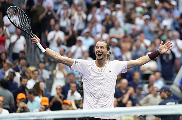 Nezáživné finále. US Open vyhrál Zverev, Sheltonovi zlepšení nevydrželo