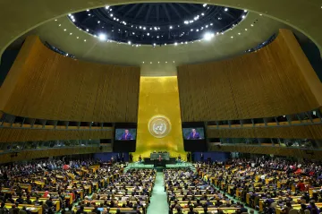 Trump na Valném shromáždění OSN hrozil Íránu. Guterres vyzval k dialogu